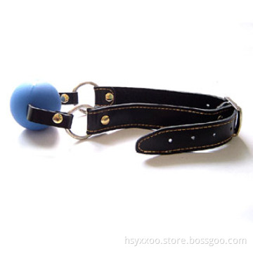 New Sex Toys Black Leather or Pvc Mouth gag Open Mouth Gag for Women